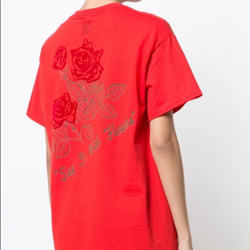 ROSIE ASSOULIN - Say it with Flowers Tee - size S